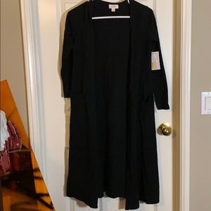 Lularoe black Sarah cardigan